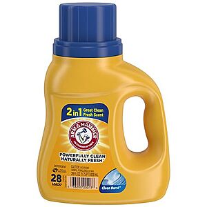 Arm & Hammer Laundry: 28-Oz Liquid Detergent (various) $2 & More + Free Store Pickup ($10 Min.)
