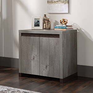 Sauder Manhattan Gate Engineered Wood Utility Stand (Mystic Oak)  + Free Shipping