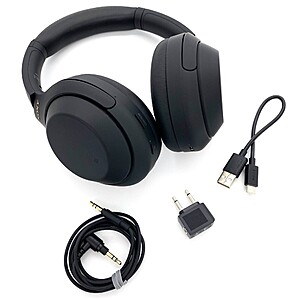 Refurbished: Sony WH-1000XM4 Noise Canceling Overhead Bluetooth Wireless Headphones (Black or Silver) $143.99 + Free Shipping