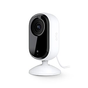Arlo Essential 2nd Gen Wired Indoor Security Camera HD w/ 2-Way Audio, Night Vision, Live Stream & Motion Alerts (White) $19.99 + Free Shipping w/ Prime or on $35+