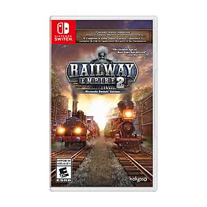 Railway Empire 2: Deluxe Edition Nintendo Switch $29.99 + Free Shipping w/ Prime or on $35+