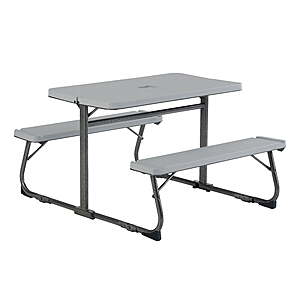 Your Zone Folding Kid's Picnic Activity Table (Various Colors) $39 + Free Shipping