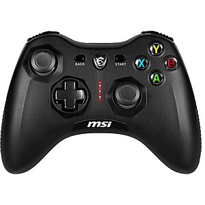 MSI Force GC30V2 PC & Android Wireless Gaming Controller (Black) $19.99 + Free Shipping w/ Prime or on $35+