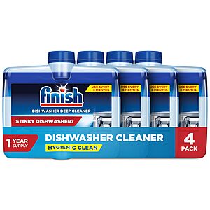 Prime Members: 4-Pack 8.45-Oz Finish Dishwasher Deep Cleaner Liquid $6.80 w/ Subscribe & Save + Free S/H