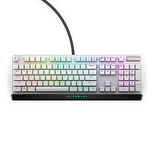 Alienware 104-Key RGB Mechanical Keyboard w/ CHERRY MX Low Profile Red Switches $70 + Free Shipping
