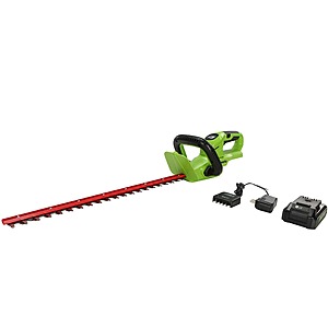 Greenworks 24V 22" Hedge Trimmer w/ 1.5Ah Battery & Charger (2205402) $75.09 + Free Shipping
