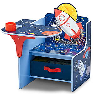 Delta Children Space Adventures Chair Desk w/ Storage Bin $18.50 