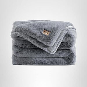 50" x 70" UGG Euphoria Plush Reversible Faux Fur Throw Blanket (Chambray) $57.38 + Free Shipping