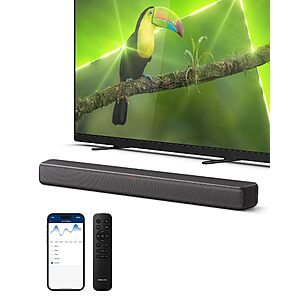 PHILIPS SoundBar w/ 2.0 Channel Sound, BT Audio, Night Mode, Easy Setup & Remote/APP Control $61.82 + Free Shipping