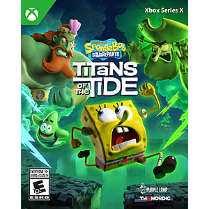 SpongeBob SquarePants: Titans of the Tide (Xbox Series X|S, Physical) $19.99 + Free Shipping