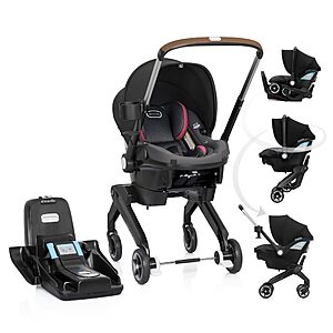 Evenflo Shyft DualRide Infant Car Seat Stroller Combo Travel System w/ Carryall Storage (Sylva Pink) $389.99 + Free Shipping