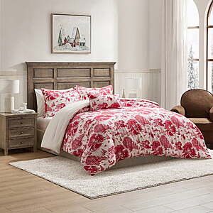 4-Piece Hallmark Toile Comforter Set Queen/Full $35.57 King $39.70 + Free Shipping