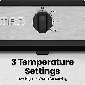 Chefman Triple 7.5-Quart Slow Cooker & Food Warmer w/ Three 2.5-Quart Ceramic Crocks $40.00 + Free Shipping