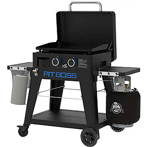 Pit Boss Ultimate Outdoor 2-Burner 421-Sq In Gas Griddle (Black) $249.99 + Free Shipping