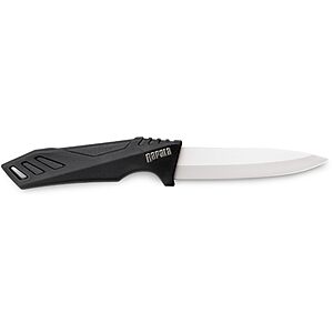 Rapala 4" Ceramic Fishing Utility Knife (Black) $9.34 + Free Shipping w/ Prime or on $35+