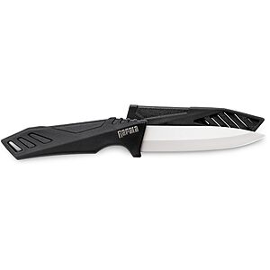 Rapala 4" Ceramic Fishing Utility Knife (Black)