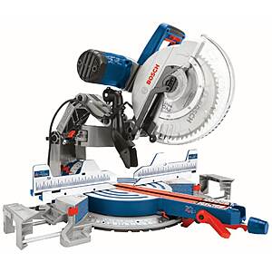 Bosch Glide 12" 15-Amp Dual Bevel Sliding Compound Corded Miter Saw (GCM12SD) $449.00 + Free Shipping