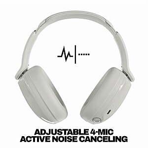 Skullcandy Hesh 540 ANC Wireless Over-Ear Headphones w/ Active Noise Canceling (True Black or Bone) $49.88 + Free Shipping