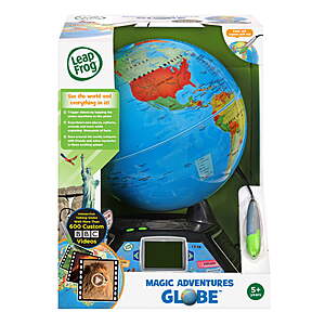 LeapFrog Magic Adventures Interactive Globe w/ 2.8" Screen & Stylus $46.19 + Free Shipping