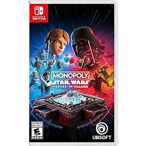 Monopoly: Star Wars Heroes vs. Villains (Switch) $17.54 + Free Shipping w/ Prime or on $35+