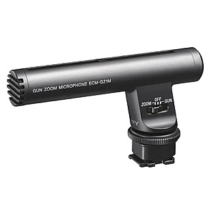 Sony ECMGZ1M Shotgun Microphone (Black) $71.99 + Free Shipping