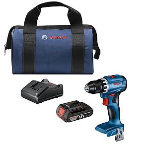 Bosch 18V 1/2" Brushless Cordless Drill/Driver w/ 2.0Ah Battery & Charger $59 + Free Pickup