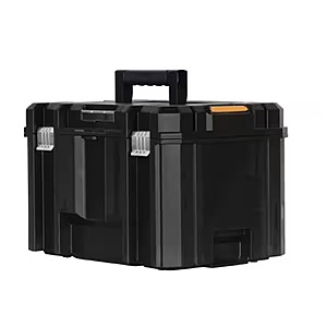 17" DeWalt TSTAK VI Stackable Deep Tool Storage Box