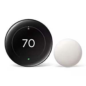 Google Nest Learning Thermostat 4th Gen w/ Nest Temperature Sensor 2nd Gen (Various Colors) $219.99 + Free Shipping
