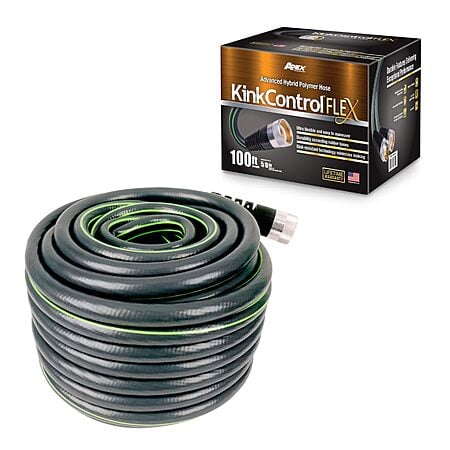 100' Kink Control Flex Outdoor Hose Advanced Hybrid Durable Construction Garden Hose $26.40 + Free Shipping w/ Prime or on $35+