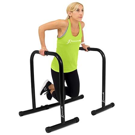 ProsourceFit Dip Stand Station w/ Safety Connector (black) $44.99 + Free Shipping