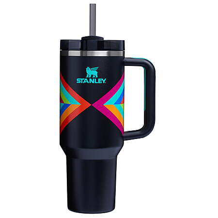 40-Oz Stanley Quencher H2.0 Stainless Steel Tumbler w/ Handle and Straw (Hyper Geo) & More $24.97 + Free S&H w/ Walmart+ or on $35+