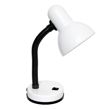 14.25" Simple Designs Sleek & Sturdy Classic Gooseneck Study Desk Lamp (White) $11.54 + Free Shipping w/ Prime or on $35+