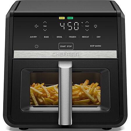 Chefman TurboFry 7-in-1 Air Fryer w/ 9-Quart Nonstick Basket (Black) $79.99 + Free Shipping