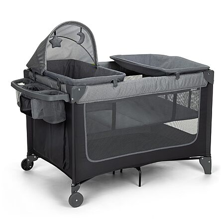 4-in-1 Safety 1st Portable Play Yard w/ Bassinet, Napper, & Flip-Away Changer (Gray) $107.99 + Free Shipping