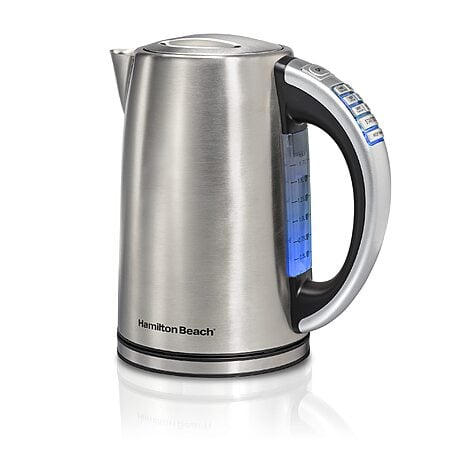 1.8-Qt 1500W Hamilton Beach Temperature Control Electric Kettle w/ Fast Boiling (Stainless Steel) $38.45 + Free Shipping