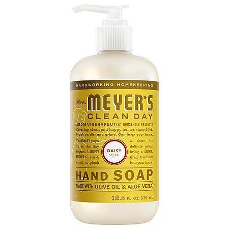 12.5-Oz Mrs. Meyer's Liquid Hand Soap (Daisy) $2.94 w/ S&S + Free Shipping w/ Prime or on $35+