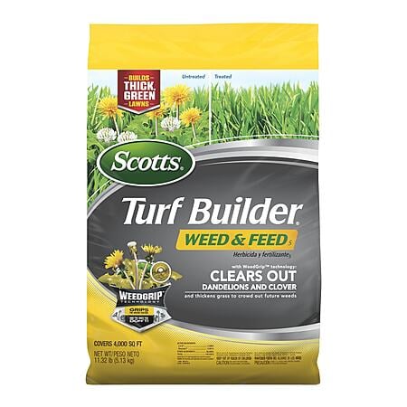 11.32-Lb Scotts Turf Builder  4000-Sq Ft Weed & Feed Fertilizer $14.98 + Free Store Pickup at Lowe's or Free Shipping on $35+