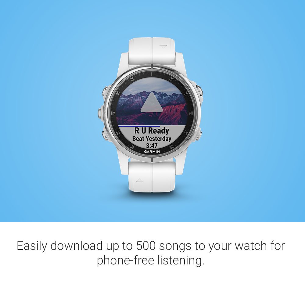 garmin fenix 5s plus compact multisport watch