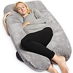 U Shaped Full Body Maternity Pillow for Pregnant Women with Removable Cover $30.09