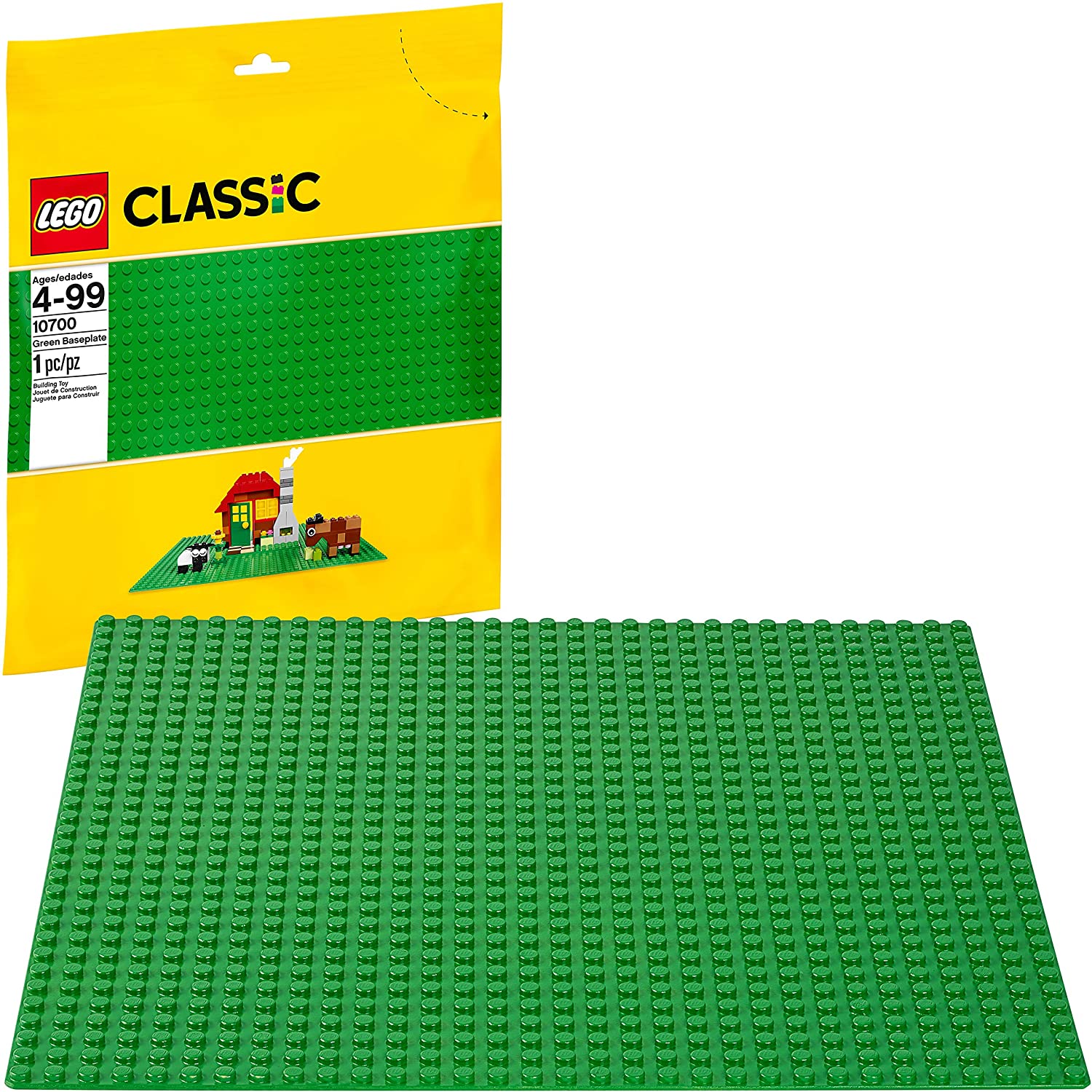 LEGO Classic Green Baseplate 10cm x 10cm $4.99