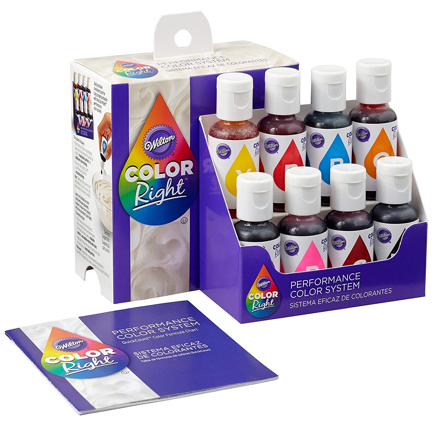 Wilton Color Right Performance Food Coloring Set 13 96
