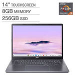 Acer Chromebook Plus 14” Touchscreen Laptop – AMD Ryzen 3-7320C - 1200p, Protective Sleeve Included | Costco $315