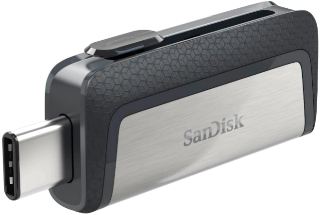 128GB SanDisk Ultra Dual Drive USB Type-C / USB Flash Drive $19.59