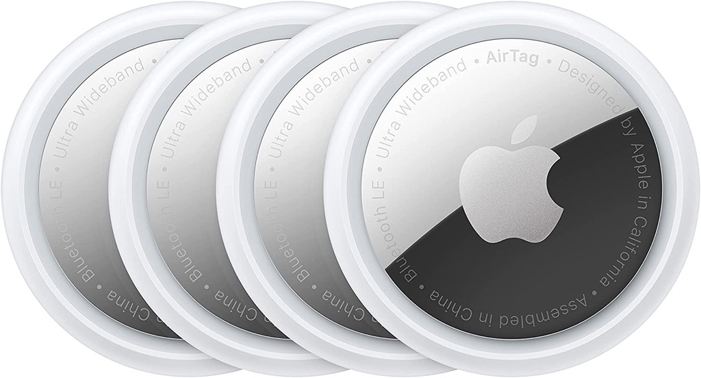 Apple AirTag Tracker 4-Pack, MX542AM/A - White (New)  - $71.96