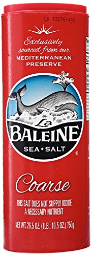 La Baleine Coarse Sea Salt, Canister 26.5oz for $3.47