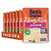 BEN'S ORIGINAL Ready Rice Jasmine Rice, Easy Dinner Side, 8.5 OZ Pouch (Pack of 6)~$7.98 With Coupon &amp;amp; S&amp;amp;S @ Amazon~Free Prime Shipping!
