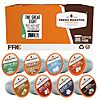 Fresh Roasted Coffee, The Great Eight, Flavored Coffee Pod Variety Pack, K-Cup Compatible, 96 Count~$20.81 After Coupon &amp;amp; S&amp;amp;S @ Amazon!