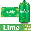 Bubly Sparkling Water, Lime, Zero Sugar &amp;amp; Zero Calories, Seltzer Water,12 Fl Oz Cans (Pack of 8) &amp;amp; More~$2.82 With S&amp;amp;S @ Amazon