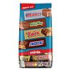SNICKERS, TWIX, MILKY WAY &amp;amp; 3 MUSKETEERS Minis Individually Wrapped Halloween Candy Trick or Treat Chocolate Bars, Party Size, 19.49 Oz Bulk Bag~$5.49 @ Amazon