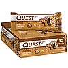 Quest Nutrition Dipped Chocolate Chip Cookie Dough Protein Bars, 18g Protein, 3g Net Carbs, Gluten Free, 1.76 Oz, 12 Count~$19.12 After Coupon &amp;amp; S&amp;amp;S @ Amazon